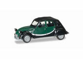 1/87 Citroen 2CV Black/Moss Green