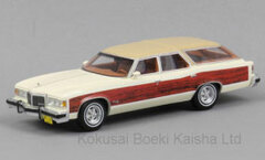 1/43 Pontiac Wagon Grand Safari 1976 White/Wood Grain