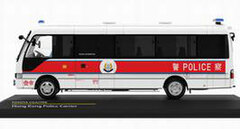 1/43 Toyota Coaster Long Wheel Police Car