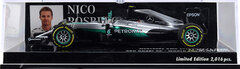 1/43 Mercedes AMG Petronas F1 W07 Hybrid Nico Rosberg Abu Dhabi GP 2016 World Champion
