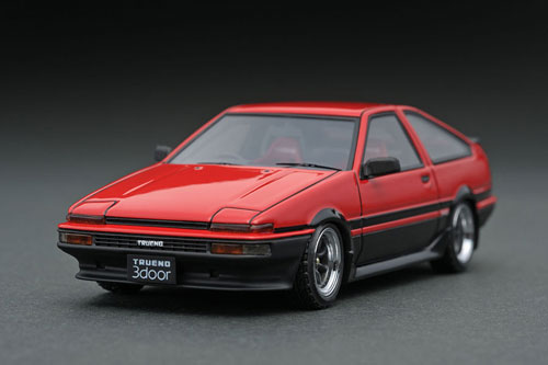 1/43 Toyota Sprinter Trueno 3Dr GT Apex (AE86)Red/Black