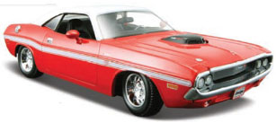 1/24 1970 Dodge Challenger R/T Coupe (Red)