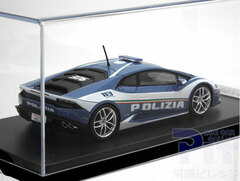 DLM 1/43 Lamborghini Huracan LP610-4 Police Car (Blue/White)
