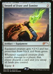 Sword of Feast and Famine - Foil Grand Prix Promos