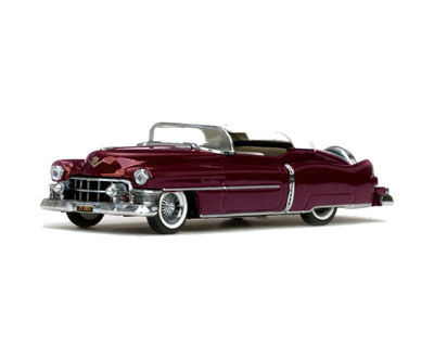 1/43 Cadillac Closed Convertible 1953 Maroon