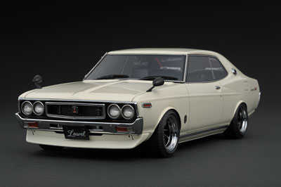 1/18 Nissan Laurel 2000SGX (C130) White *Watanabe-Wheel