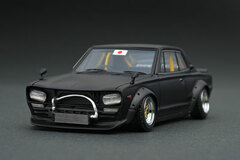 1/43 LB-WORKS Hakosuka 2Door Matte Black
