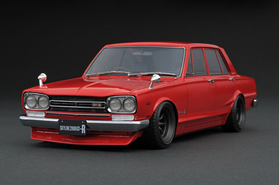 1/18 Nissan Skyline 2000 GT-R (PGC10) Red