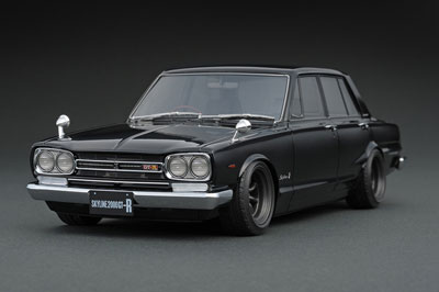 1/18 Nissan Skyline 2000 GT-R (PGC10) Black