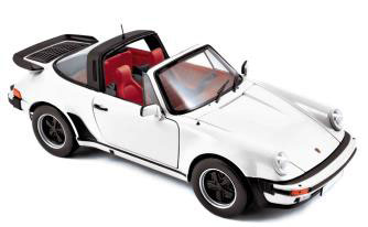1/18 Porsche 911 Turbo Targa 1987 White
