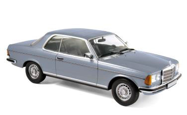 1/18 Mercedes-Benz 280 CE 1980 Metallic Silver Blue