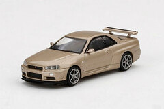 1/64 Nissan Skyline GT-R R34 M Spec Silica Breath (Right-hand Steering)