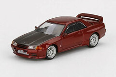 1/64 Nissan GT-R R32 Red Pearl BBS LM Wheel (Right-hand Steering)