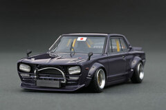 1/43 LB-WORKS Hakosuka 2Dr Purple