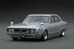 1/43 Nissan Skyline 2000 GT-X (GC110) Silver *Hayashi-Wheel