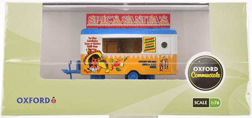 1/76 Tacos Selling Trailer Spicy Sanitas