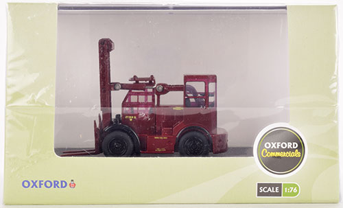 1/76 Shelvoke & Drewry Forklift British Rail (Crimson)