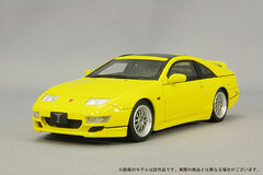 1/43 Nissan Fairlady Z Version R 2by2 Lightning Yellow Mesh Wheel
