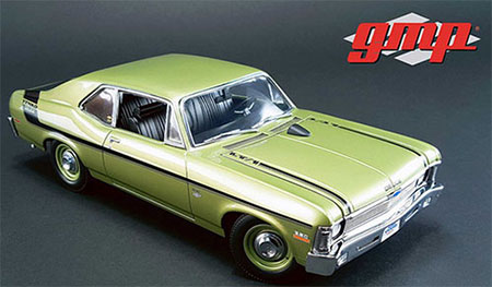 1/18 1970 Chevy Nova Yenko Deuce - Citrus Green
