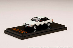 1/64 Toyota Carola Levin GT APEX 2-door (AE86) White / Black