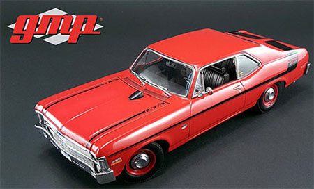 1/18 1970 Chevy Nova Yenko Deuce - Cranberry Red