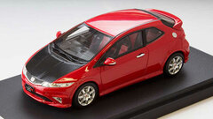 1/43 Honda Civic Type R Euro (FN2) Carbon Bonnet Mirano Red