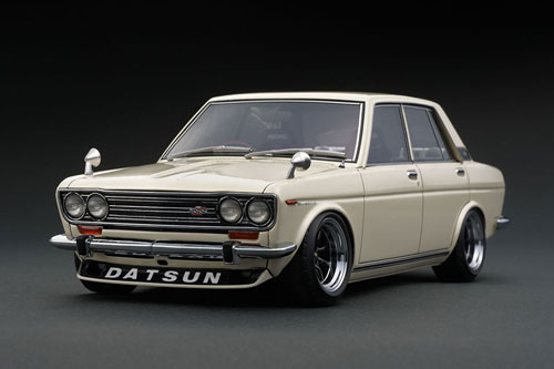 1/18 Datsun Bluebird SSS (510) White