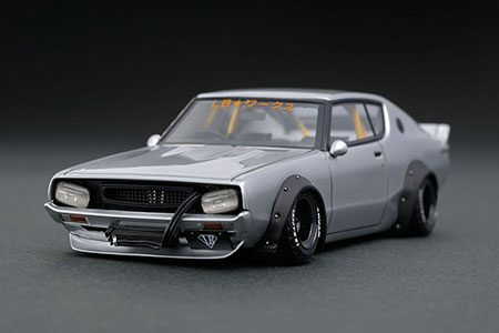 1/43 LB-WORKS Kenmeri 2Dr Silver