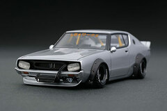 1/43 LB-WORKS Kenmeri 2Dr Silver