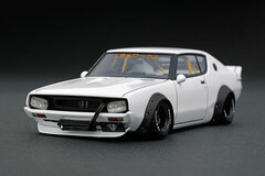 1/43 LB-WORKS Kenmeri 2Dr White