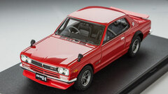 1/43 Nissan Skyline GT-R (KPGC10) Sports Wheel Red