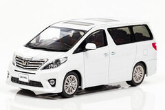 CAR-NEL 1/43 Toyota Alphard 350S TYPE GOLD II 2013 (White Pearl Crystal Shine)