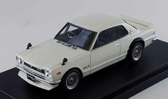 1/43 Nissan Skyline GT-R (KPGC10) Mesh Wheel (Custom Version) White