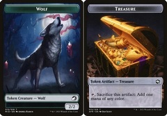 Wolf (013) // Treasure (015) Double-sided Token (Challenger 2022)