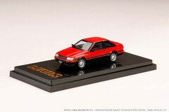 1/64 Toyota Carola Levin GT APEX 2-door (AE86) Red / Black