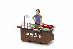 1/35 Curry Fish Ball Stall