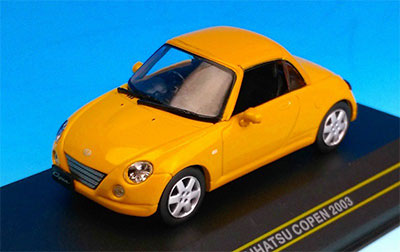 1/43 Daihatsu Copen 2004 Yellow