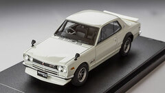 1/43 Nissan Skyline GT-R (KPGC10) Sports Wheel White (Custom Color Type)