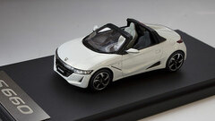 1/43 Honda S660 Alpha (CVT) Premium Star White Pearl