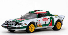 1/18 Lancia Stratos HF 1976 Sanremo Rally 2nd Place #1 S. Munari / S. Maiga