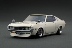 1/43 Toyota Celica 1600GT LB (TA27) White Hayashi-Wheel