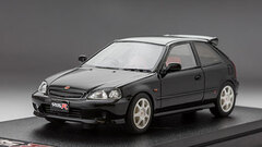 1/43 Honda Civic Type R (EK9) Carbon Bonnet (Custom Color Version) Starlight Black Pearl