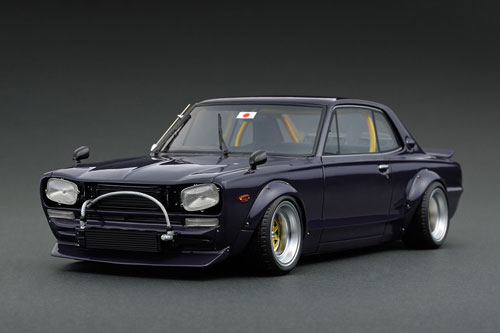 1/18 LB WORKS Hakosuka 2Dr Purple