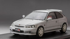 1/43 Honda Civic Type R (EK9) Vogue Silver Metallic