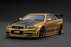 1/43 Nismo R34 GT-R Z-tune Gold