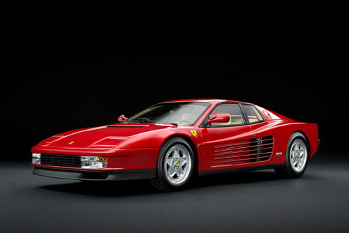 1/18 Ferrari Testarossa 1989 Red (w/Scuderia Ferrari Logo)