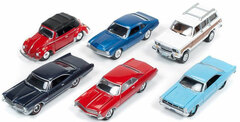 Johnny Lightning Classic Gold R1-A 6Type Set Assortment