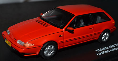 1/43 1987 volvo 480 turbo - red