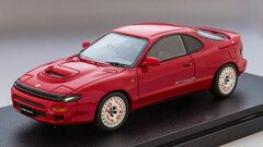 1/43 Toyota Celica GT-FOUR RC (ST185) Super Red II Dish Type Sports Wheels