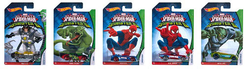 Hot Wheels - Spider-Man 12Item Assortment